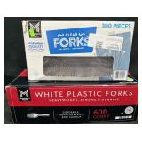 300ct. Box of Clear Plastic Spoons