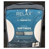 Relax TempurPedic Cool Softness 6-Piece Sheet