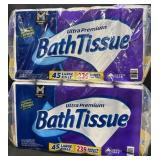 2- 45ct. Bags of Ultra Premium Bath Tissue Rolls