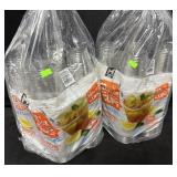 2- 172ct. Bags of 12fl.oz. Bags of Clear Plastic