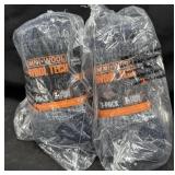 2- 3pk. Sets of OmniWool Wool Tech Large Men's