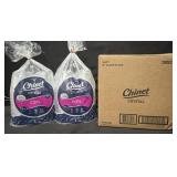 100ct. Box of Chinet Crystal 10' Clear Plates