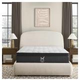 (MSRP: $499) 13' Eurotop Hybrid Mattress, Queen