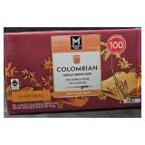 Columbian coffee keurig cups 100 count