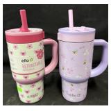 2pk. Ello Retractable Straw 14oz. Stainless