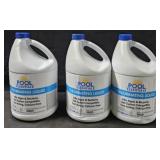 3- Pool Essentials chlorinated liquid 1 gallon