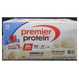 Premier Protein Vanilla protein shakes 15 pack