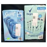 4- 2.6oz. Sticks of Secret Outlast Deodorant