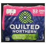 Quilted Northern bath tissue 32 rolls