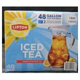 Lipton Iced Tea 48 count gallon bags