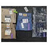 Men's size 36x34 and 36x32 pants. Jeans, slacks.