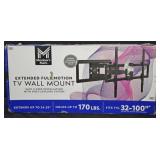 Extended Full Motion TV Wall Mount