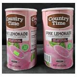 2- Country Time Pink Lemonade 5lb each