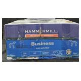 Hammermill Letter paper 8.5x11' 4,000 count.