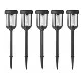9- LED Solar Path Lights, Untested