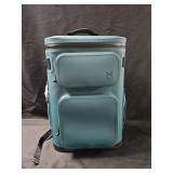 24 Can Waterproof Backpack Cooler. Green
