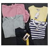 Women's size Medium shirts. Most New w/ tags