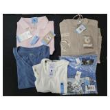 Women's size Large shirts and sweatshirt. New w/