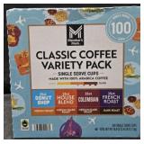 Classic coffee variety pack keurig cups 100 count