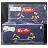 2- Barilla Pasta 6 count variety boxes each