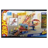 Hotwheels City Roller Coaster Rally Play Set, NOT