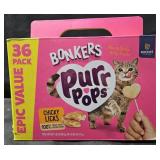 Bonkers Purr Pips cat treats 36 count
