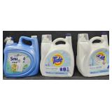 Snuggle fabric softener 138oz. 2- Tide laundry