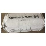 12' Mattress, SIZE UNKNOWN