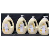 4- 33.8fl.oz. Bottles of Johnson's Baby