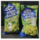 2- vlasic Pickle Balls puffs 14oz each