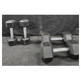 Dumbells 2- 10lb and 2- 20lb
