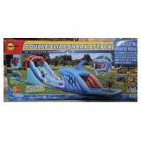 Inflatable water slide Double slide shark attack.