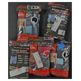 Men's size X-Large boxer briefs. 5 packages