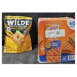 Wilde protein crackers 7.49z. Lance peanut butter