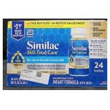 Similac Infant formula 24 bottles