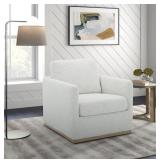 (MSRP: $299) Cole & Rye Boucle Fabric Swivel