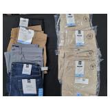 Men's size 32 shorts and size 32x30 jeans and