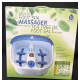 Heated Foot Spa Massager with Bonus Tea Tree Oil