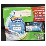 Scrubbing Bubbles Toilet Cleaning Stamp Fresh Gel