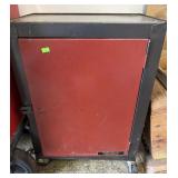 Sutherlands Small Metal Rolling Cabinet +