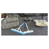 ADT box w/ accessories, 2 small squeegee and 2