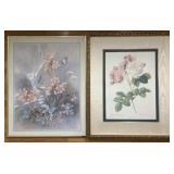 2 framed wall art, 28ï¿½ high