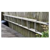 8ft. Wooden Folding Ladder
