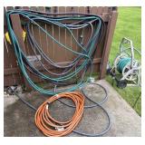 5 Water Hoses w/ 1 Suncast Reel