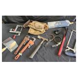 Undercut saw, coping saw, oil filter wrenches,