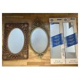 4 wall mirrors, 29ï¿½-36ï¿½ high