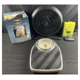 Sherpa heated throw, fan, scale and anyenna
