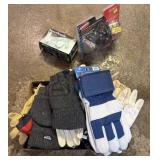 Flat of Assorted PPE including Gloves, Goggles,