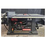 Craftsman 10' Table Saw. Not tested