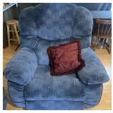 Upholstered rocker/recliner, 45ï¿½ x 40ï¿½ x 46ï¿½ high